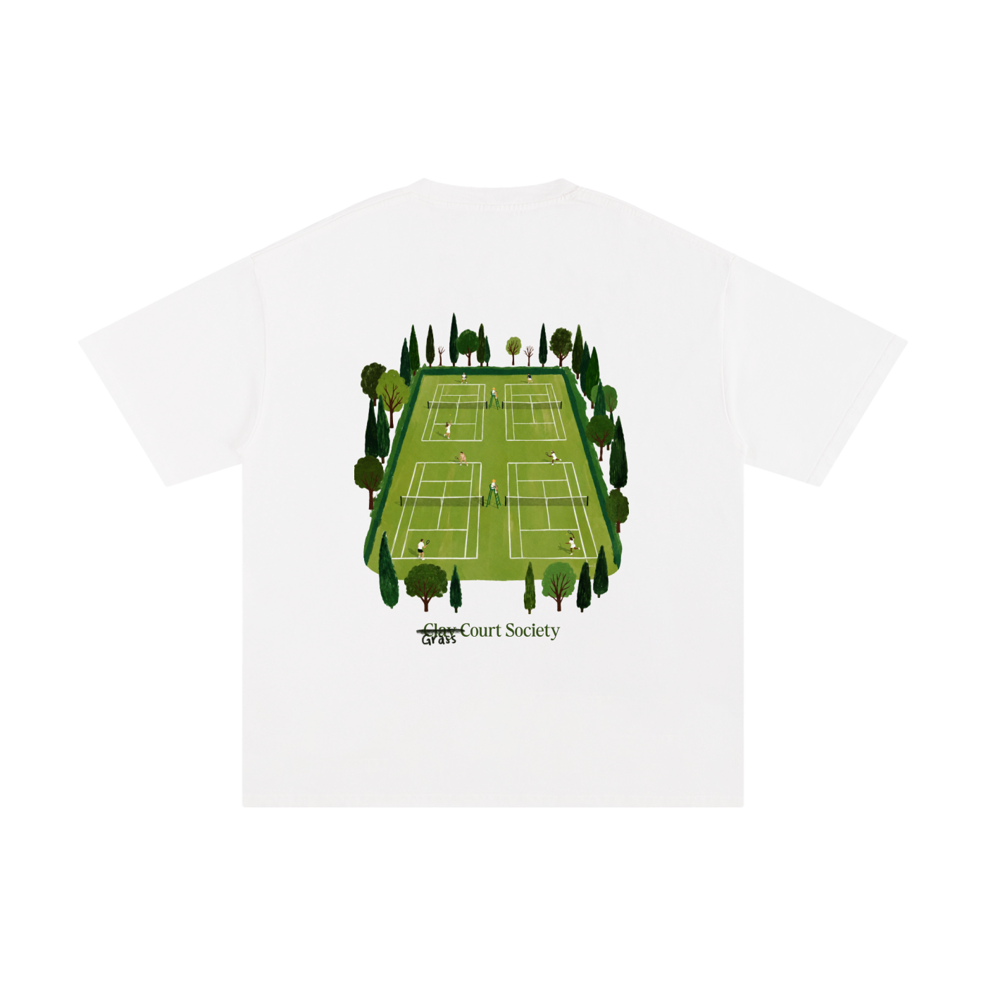 Grass Court Society Tee