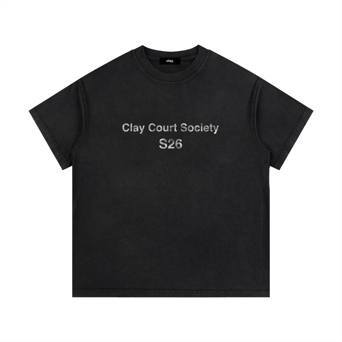 Clay Court Society Washed Tee