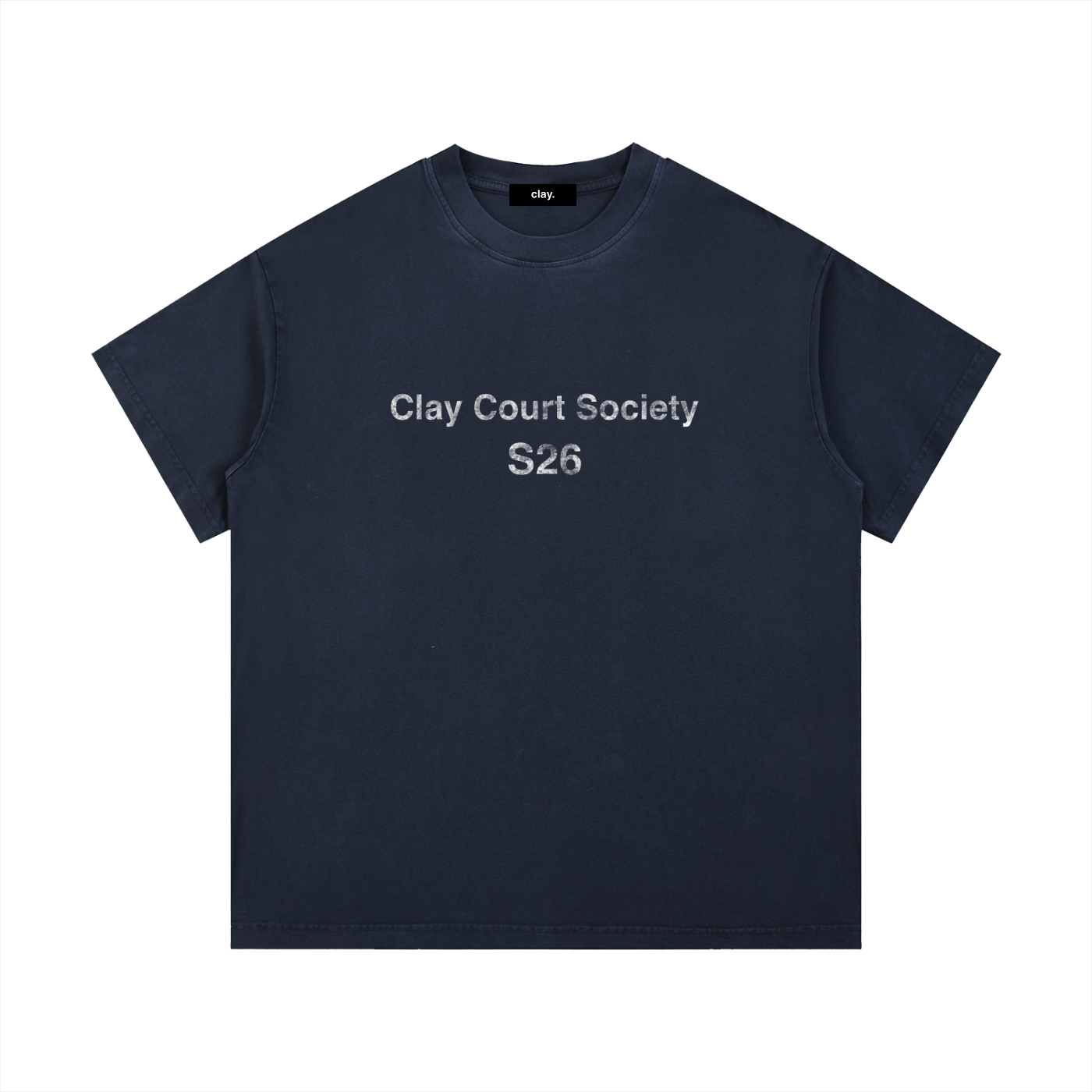 Clay Court Society Washed Tee